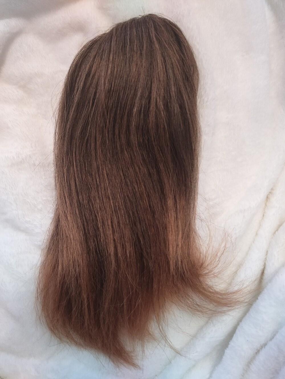 Ombre Brown 1B/27 14" Drawstring Ponytail Extension Yaki Synthetic Hair